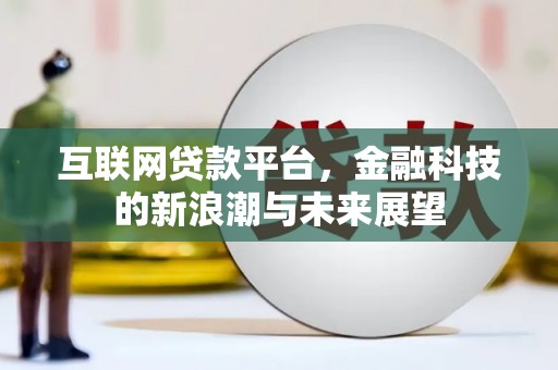 神冈互联网贷款平台，金融科技的新浪潮与未来展望