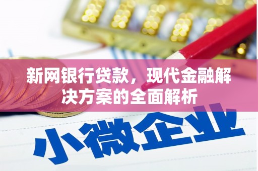 神冈新网银行贷款，现代金融解决方案的全面解析