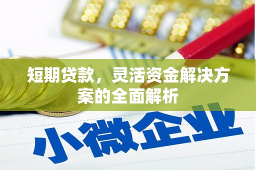神冈短期贷款，灵活资金解决方案的全面解析