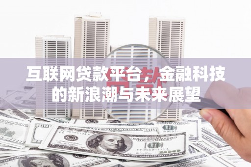 神冈互联网贷款平台，金融科技的新浪潮与未来展望