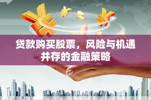 神冈贷款购买股票，风险与机遇并存的金融策略